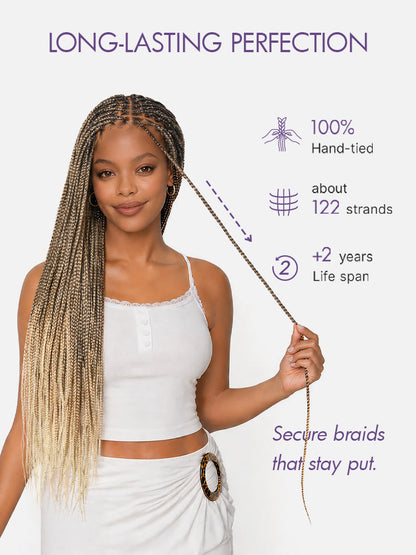 🏆🔥Last Day: 58% Off🔥 Salon Braids HD Lace Knotless Wig ✨