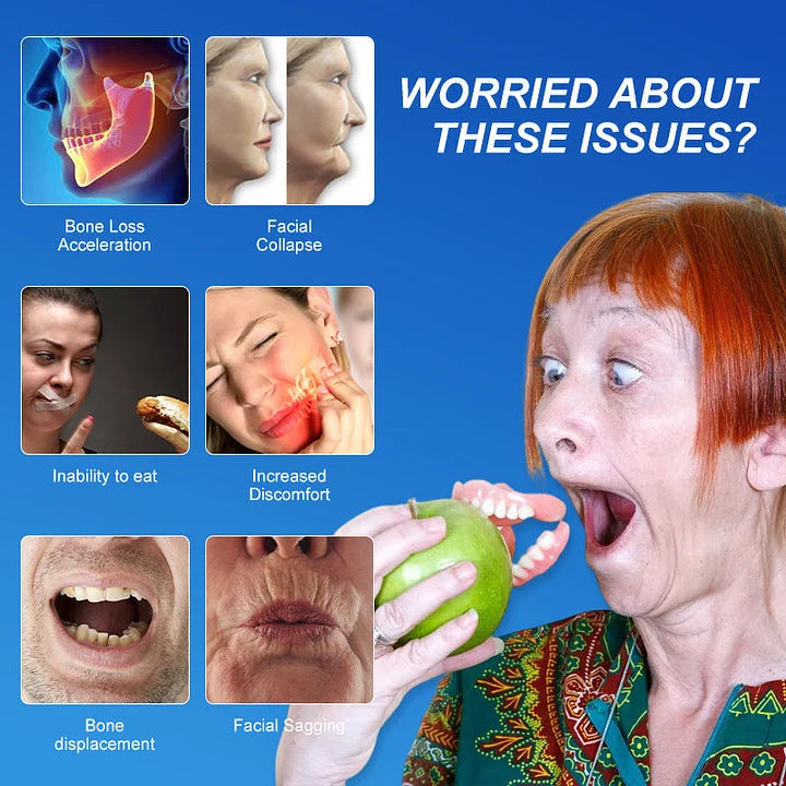 🏆Ends Today: 75% OFF! ⏰DarkFairy™ Medical Full Denture with Strong Suctiond Custom-Fit Full Functional Dentures🦷
