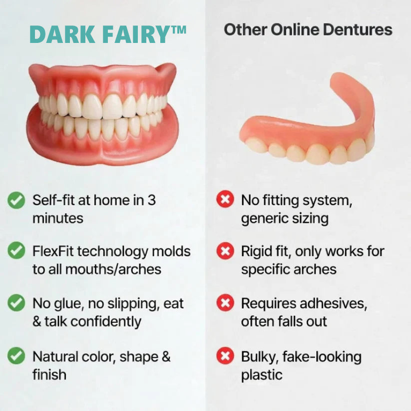 👑2026 Hot Sale Ends Today: 70% OFF!  Custom Custom-Fit Full Functional DenturesMake you more confident – Made in the USA