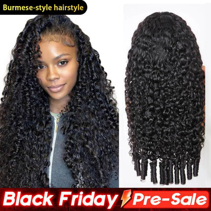 Sale Happening Now:50%OFF Pre-Cut Lace Kinky Straight 360 Full Lace Frontal Glueless Wig With Invisi Drawstring Pre Plucked Human Hair Wig