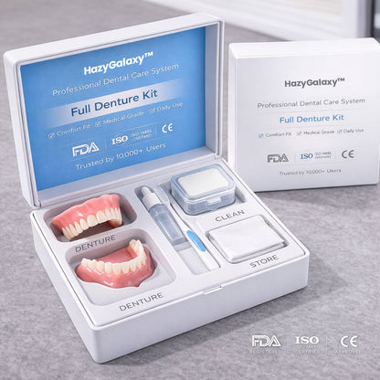 💥🦷 HazyGalaxy™ Custom-Fit Dentures ⏰ ENDS TODAY   70% OFF | Smile with Confidence
