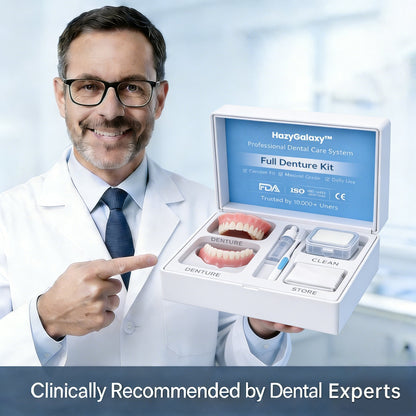💥🦷 HazyGalaxy™ Custom-Fit Dentures ⏰ ENDS TODAY   70% OFF | Smile with Confidence