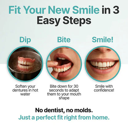 💥🦷 HazyGalaxy™ Custom-Fit Dentures ⏰ ENDS TODAY   70% OFF | Smile with Confidence