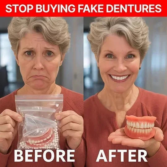 💥🦷 HazyGalaxy™ Custom-Fit Dentures ⏰ ENDS TODAY   70% OFF | Smile with Confidence