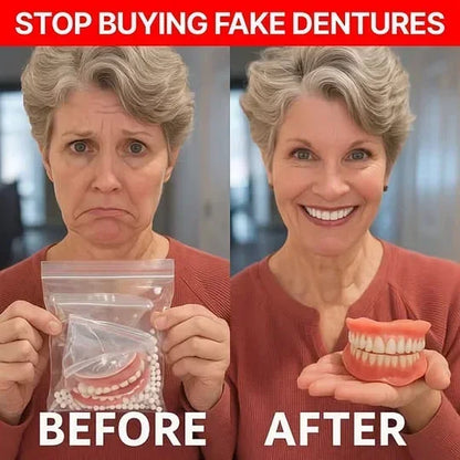 💥🦷 HazyGalaxy™ Custom-Fit Dentures ⏰ ENDS TODAY   70% OFF | Smile with Confidence
