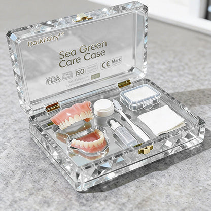 🏆Ends Today: 75% OFF! ⏰DarkFairy™ Medical Full Denture with Strong Suctiond Custom-Fit Full Functional Dentures🦷